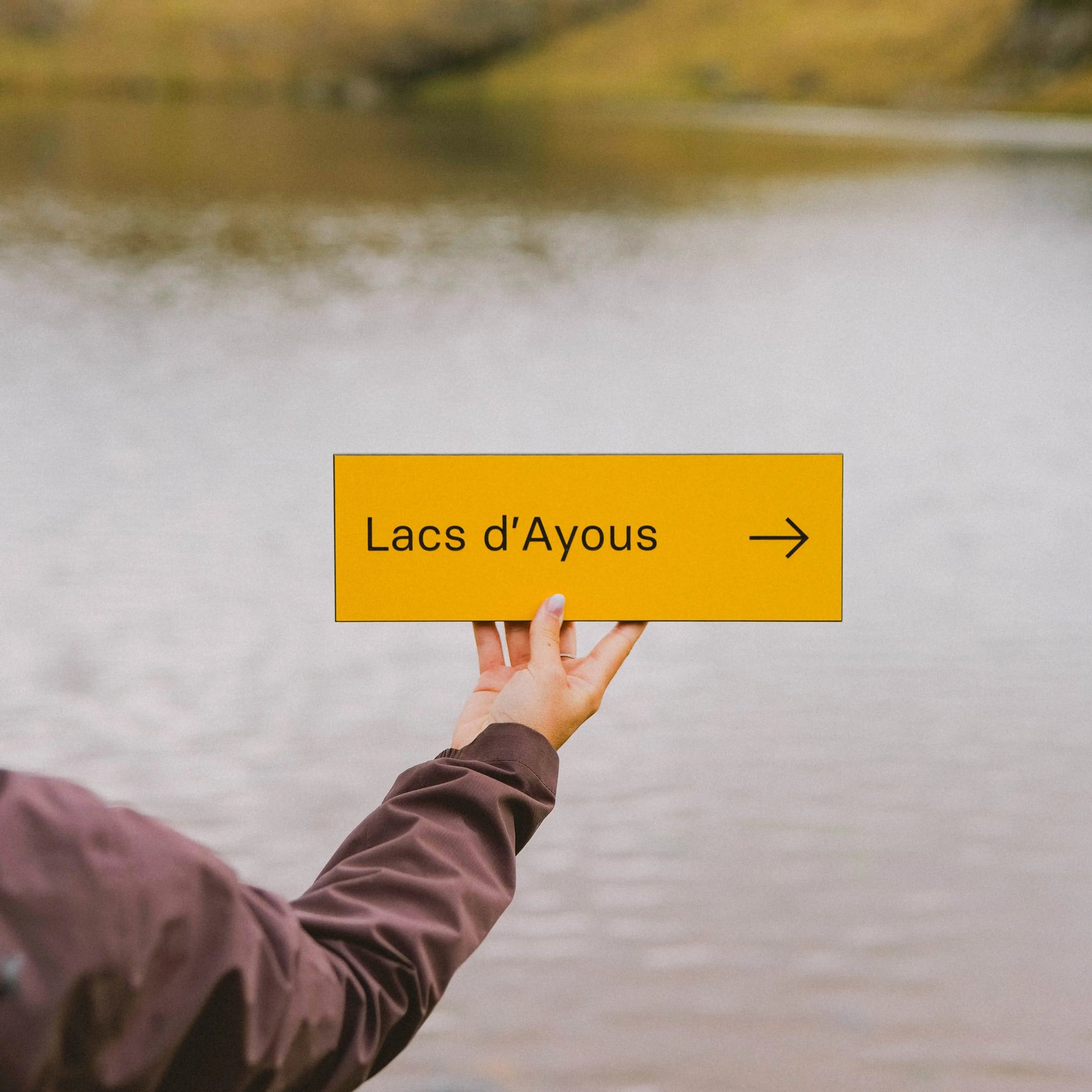 Lac D'Ayous - Mon panneau de rando 